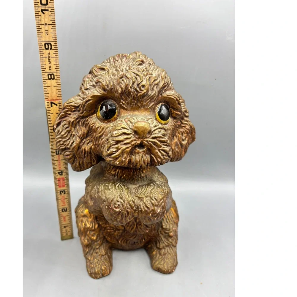 Vintage 1994 Universal Statuary Corp Poodle Dog Figurine USA 8.5‎ Inch